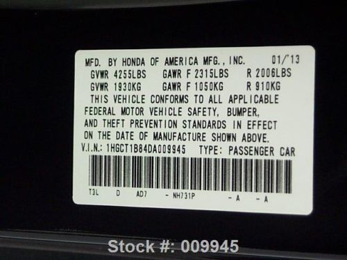 2013 HONDA ACCORD EX-L COUPE SUNROOF NAV REAR CAM 32K TEXAS DIRECT AUTO, US $22,980.00, image 21