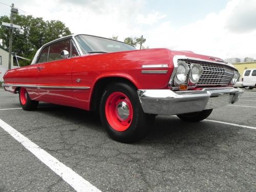 1963 chevrolet impala, 350 v8 auto, fully restored, no reserve