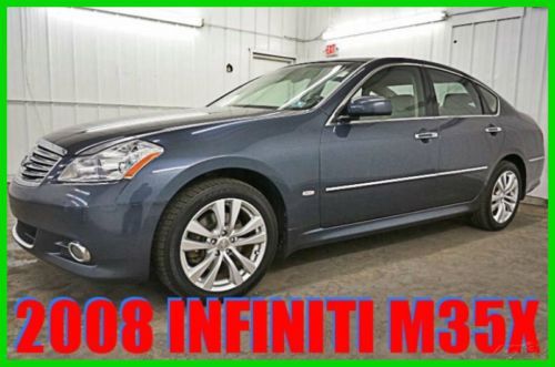 2008 infiniti m35x nice! one owner! v6! fully loaded! awd! 60+ photos! must see!