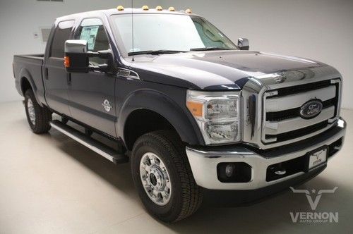 2013 xlt texas edition crew 4x4 fx4 trailer tow package adobe cloth v8 diesel