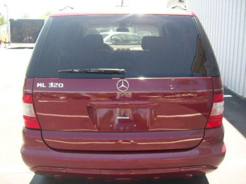 2002 mercedes-benz  ml320 4matic