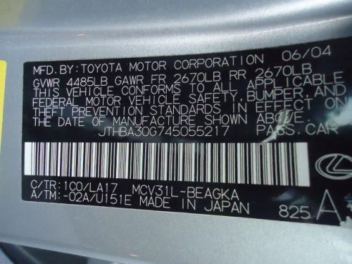 2004 Lexus ES 330, US $9,900.00, image 17