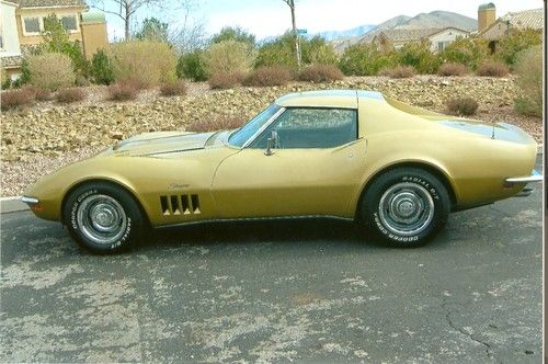 69 chevy corvette approx 14,650 original miles 427 cid 390 hp 4 speed nevada car