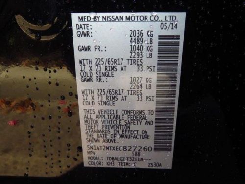 2014 Nissan Rogue SV, US $24,418.00, image 4