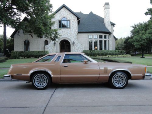 1979 ford thunderbird,only 9k miles,garage kept,well mantained,elderly driven,