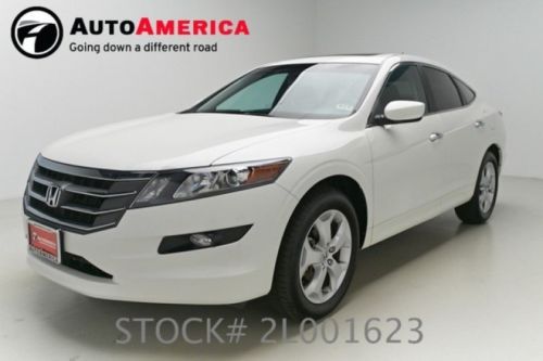 2011 honda crosstour ex-l 4x4 34k low miles nav rearcam sunroof one 1 owner