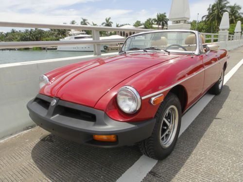 1980 mg mgb fully restored convertible roadster