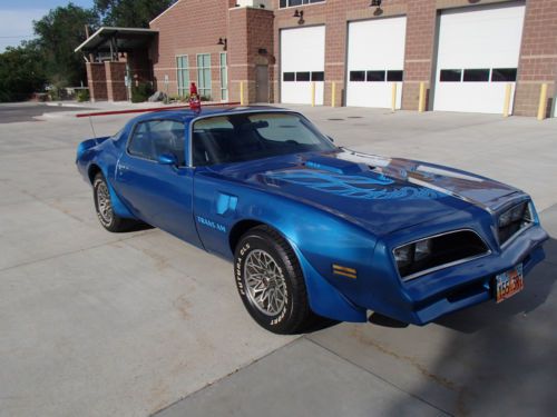 Pontiac trans am 455 hurst four speed collectible muscle car deluxe interior