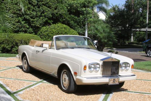 1986 rolls royce corniche ii ***15k miles*** pristine conditions