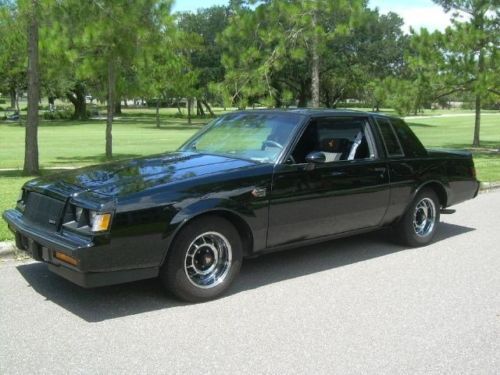 3.8l intercooled turbo v6 t-tops one owner  50,563 low miles grand national