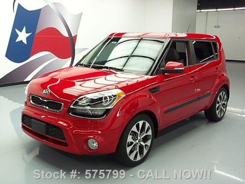 2013 kia soul! 2.0l auto sunroof rear cam 18&#039;s 26k mi texas direct auto