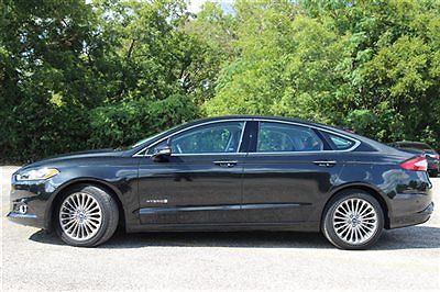 Ford fusion 4dr sedan titanium hybrid low miles automatic 2.0l 4 cyl loaded!