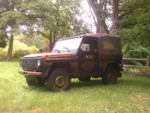 1987 mercedes 240gd diesel, 4x4 g-wagen, locking differentials, crawler