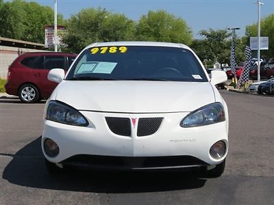 Pontiac grand prix 4dr sedan automatic gasoline 3.8l series iii v6 sfi wi ivory