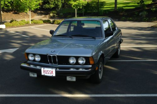 1983 bmw 320i e21  all original ca blue plate in pristine condition