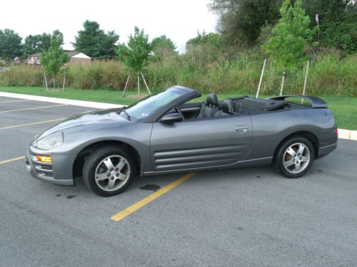 2004 mitsubishi eclipse spyder gs convertible 2-door 2.4l