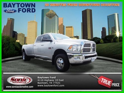 1owner clean carfax 6.7 4x4 big horn cloth cd mp3 power low miles dually we f&amp;i