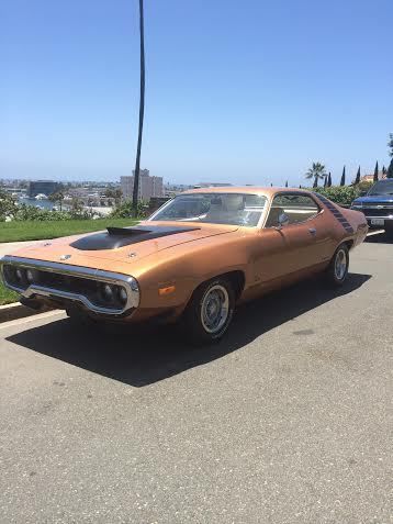 1972 roadrunner gtx - matching numbers - 440/4spd