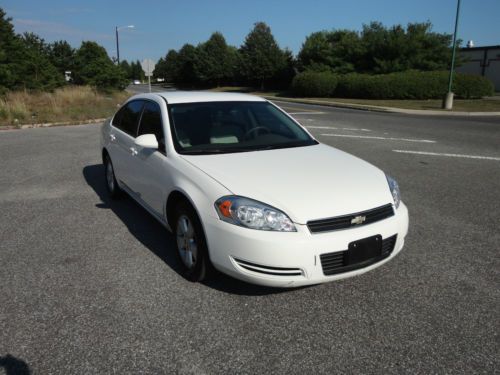 2008 chevy impala 9c1 police package sedan 3.9l gov&#039;t fleet salvage title 67k