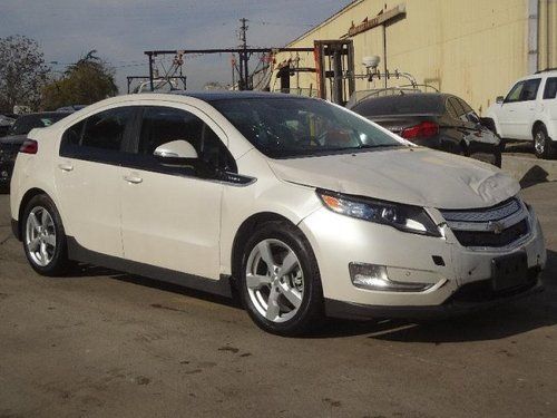 2012 chevrolet volt premium damaged salvage all electric only 11k miles l@@k!!