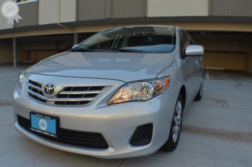 2013  toyota corolla le 4dr sedan