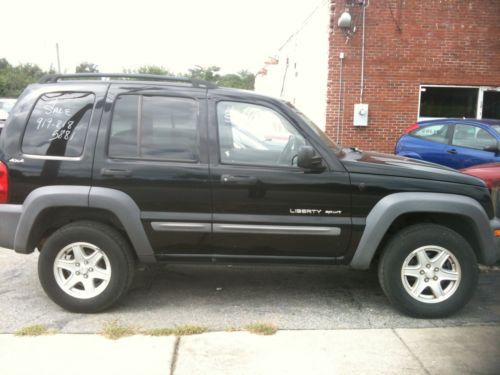 2002 jeep liberty limited sport utility 4-door 3.7l