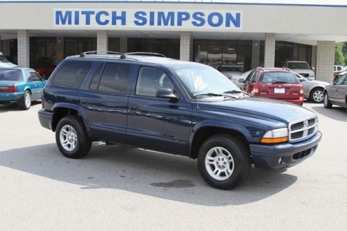 2003 dodge durango slt   perfect 1-owner georgia carfax  low miles great suv!
