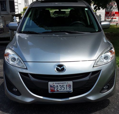 2012 mazda 5 touring mini passenger van 4-door 2.5l