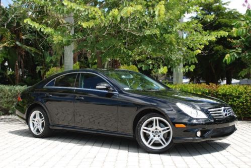 2006 mercedes-benz cls-class cls500 amg sport, premium, comfort pkg harmonkardon