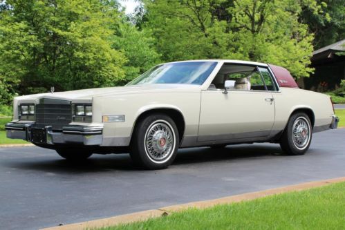 1984 cadillac eldorado, 51,904 original miles