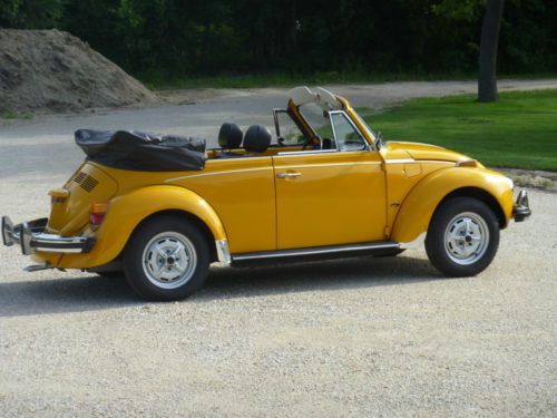 1978 volkswagen super beetle base convertible 2-door 1.6l