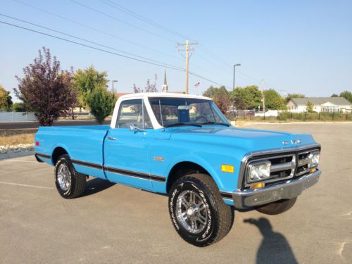 1972 gmc sierra 2500 4x4 350 fully restored 94,000 original miles 1 prev. owner