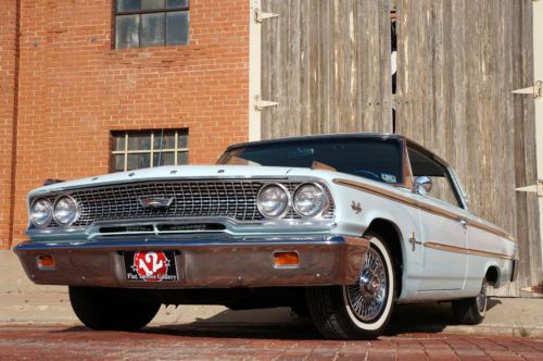 1963 galaxie 500xl 390 v8 amazing condition ac ps pb space age classic 1 repaint