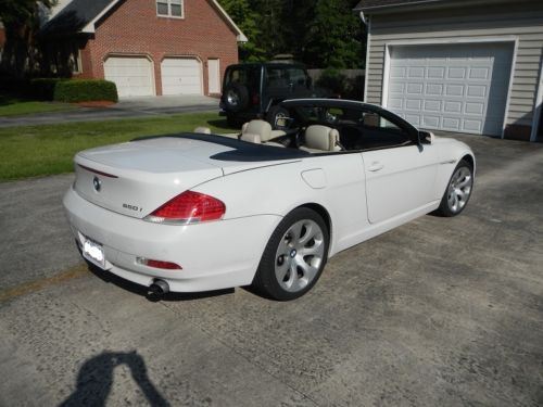 650i Convertible 2-Door 4.8L Sport Convertible (Not M6, Z4, Z3, 335i) No Reserve, image 3