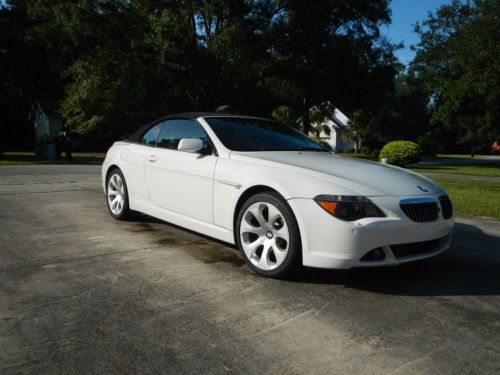 650i Convertible 2-Door 4.8L Sport Convertible (Not M6, Z4, Z3, 335i) No Reserve, image 4