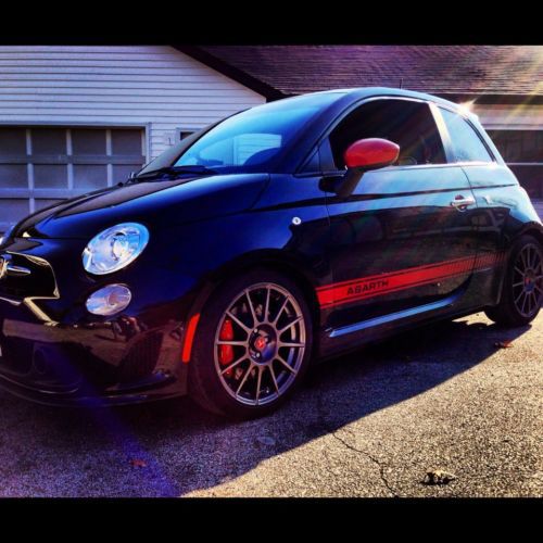 2012 fiat 500 abarth - factory warranty- 500madness parts