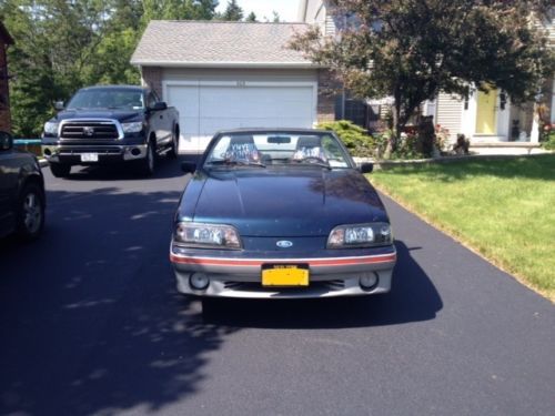 1988 ford mustang gt convertible 2-door 5.0l