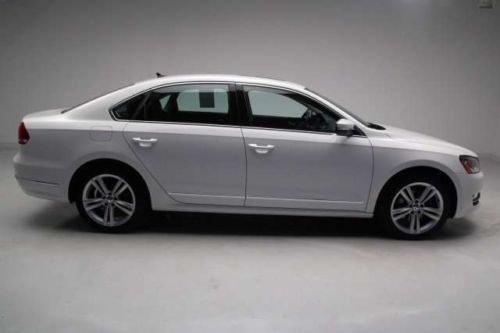 2013 volkswagen passat tdi sel sedan 4-door 2.0l wow! diesel! rare!