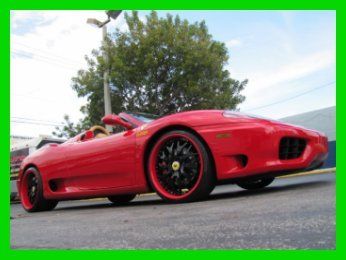 2004 spider f1 used 3.6l v8 40v automatic convertible premium