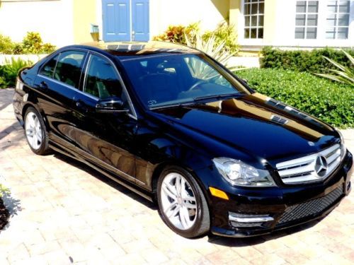 2013 mercedes-benz c250 sport sedan 4-door 1.8l turbo-charged  7-speed automatic