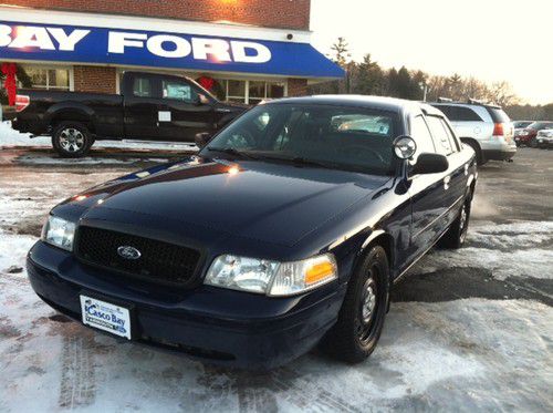 2008 ford crown victoria police interceptor sedan 4-door 4.6l