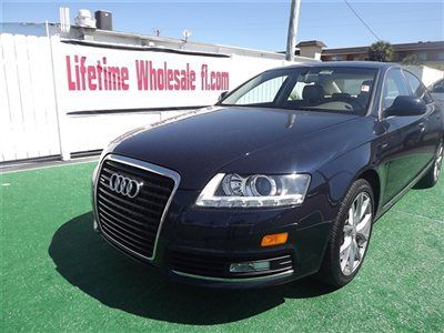 Fl 1 owner 2010 a6 3.0 superchg quattro premium plus 37k mi nav roof fac warr!