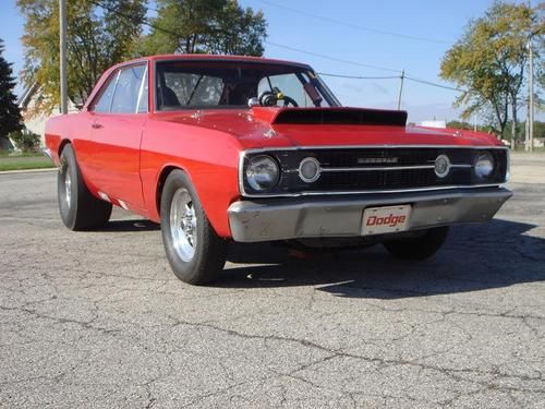 1969 dodge dart gts hemi clone mopar super stock drag race hot rat rod promod