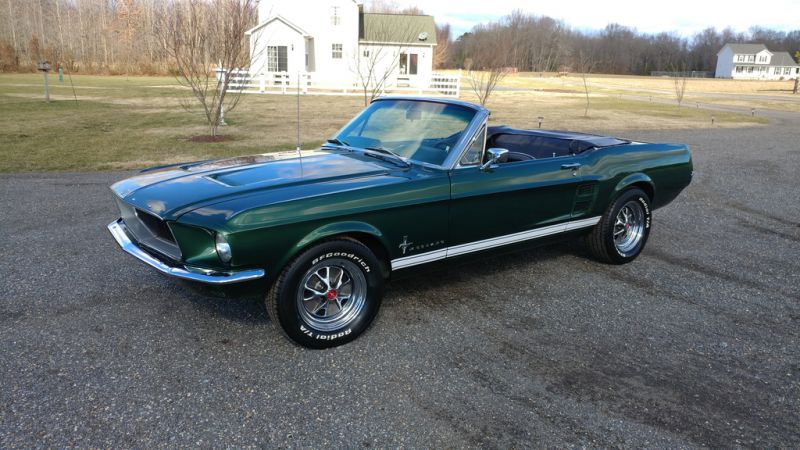 1967 ford mustang convertible