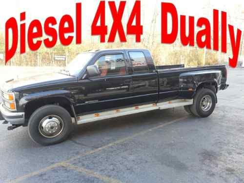 1993 chevrolet k3500 silverado extended cab pickup 2-door 6.2l