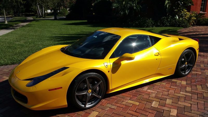 2012 ferrari 458 2dr coupe