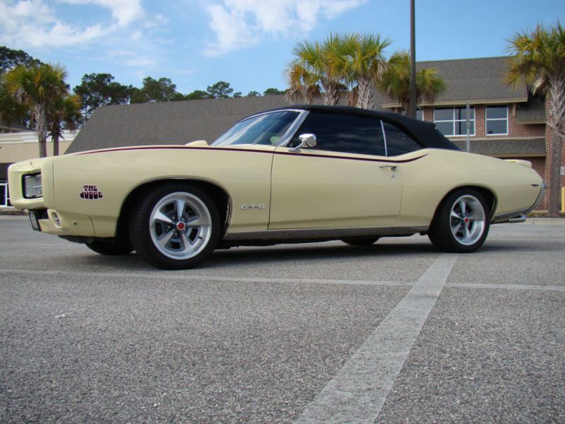 1969 pontiac gto convertible