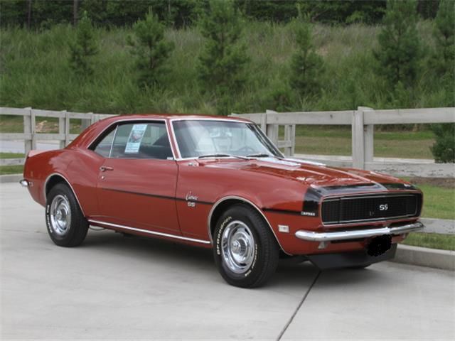 1968 chevrolet camaro ss