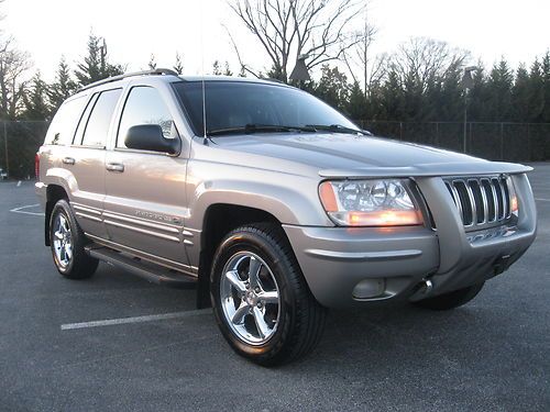 2002 jeep grand cherokee overland sport utility 4-door 4.7l