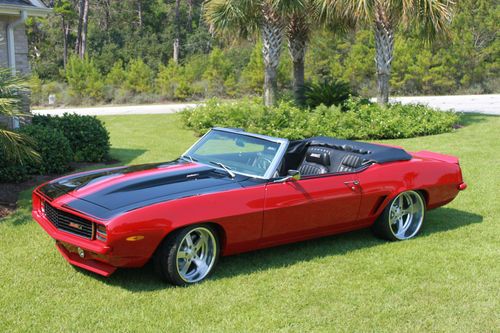 1969 camaro  convertible zl 1